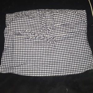 Gingham tub top